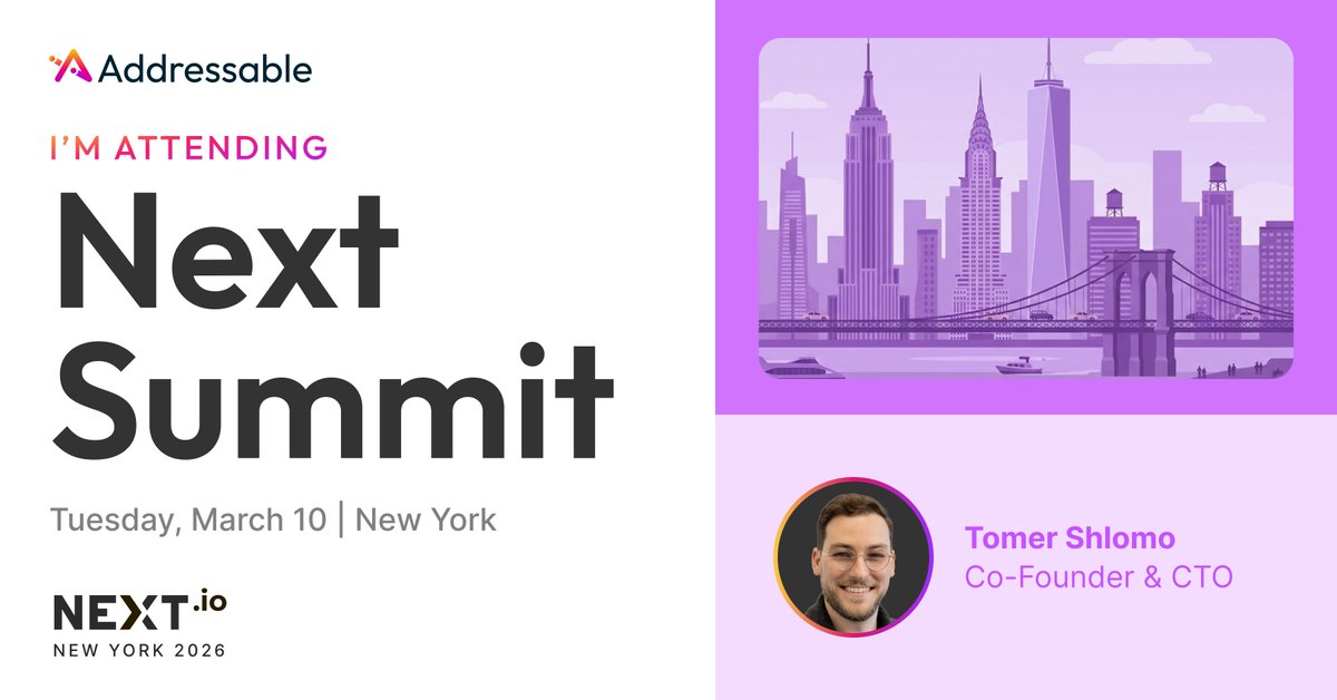 Addressable 🎯 tweet media