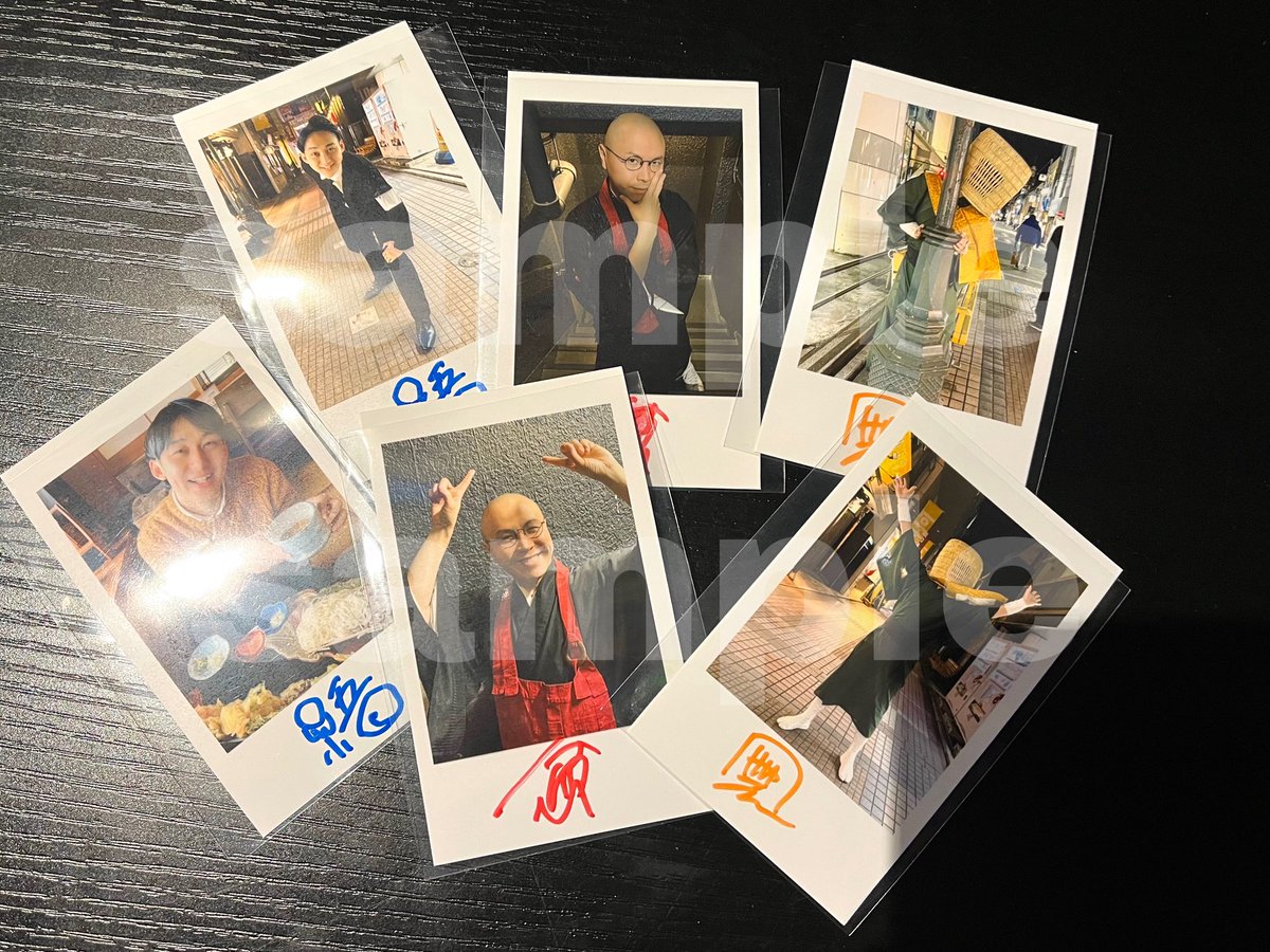 🪷仏販情報🪷】 現在販売中のチェキ風ランダム写真は こんな感じの写真