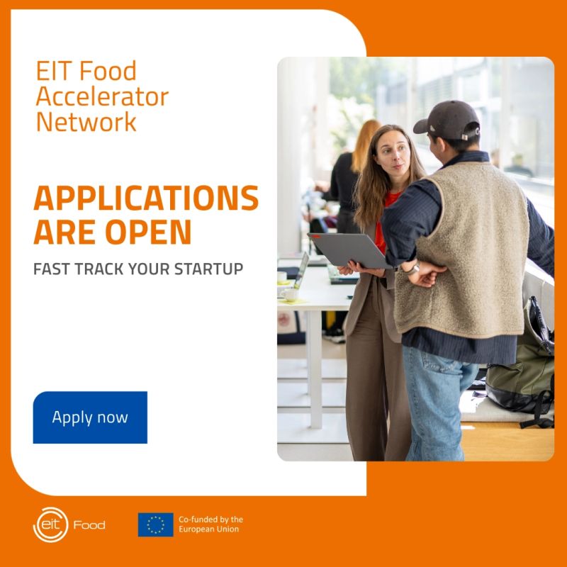 KPK_PL's tweet image. 🔛 Trwa nabór do EIT Food Acceleration Network 2026!

🍅🚜 Startupy #agrifood i #foodtech mogą aplikować do 🇪🇺 programu akceleracyjnego, który oferuje mentoring, dostęp do infrastruktury, wsparcie inwestycyjne i granty do 50 tys. € dla najlepszych.

▶️ tiny.pl/bfc4v279w