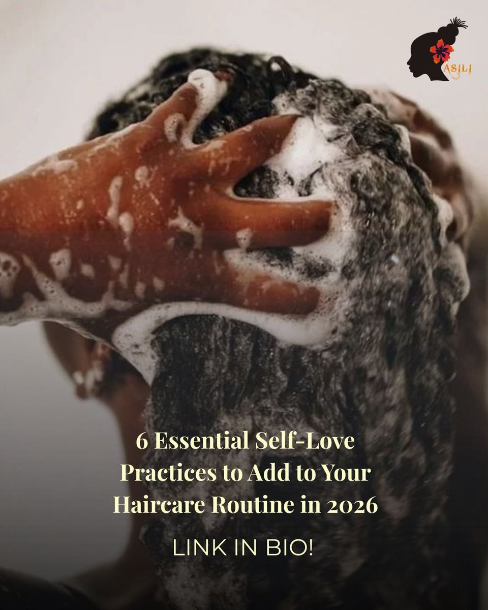AsiliNatural's tweet photo. As we say goodbye to the month of love, we reviewed some self-love practices that will change any haircare routine. In case you missed it, read our latest article today! Link in bio 🌺

#hair #naturalhair #haircaretips #washroutine https://t.co/4G30uxj27c