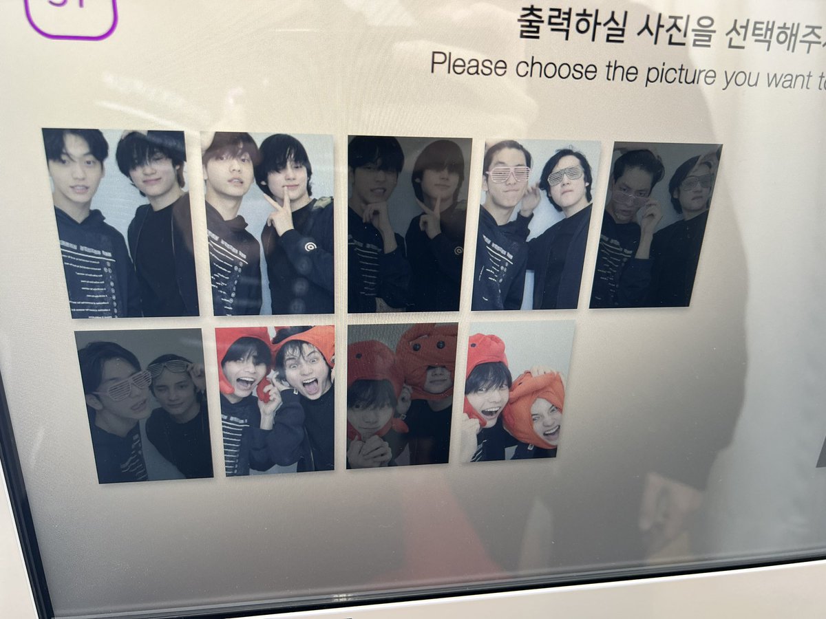 po1i25's tweet photo. 울 수빈 네컷 사진 찍은 후 
모아들 보여주려고 전체 사진 따로 찍어주는 거 좋음 ♡ https://t.co/0KDUTRk2yi