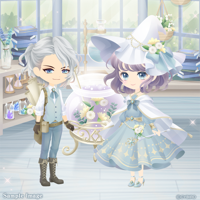 IkemenVampire's tweet photo. ◆【開���中】アバターガチャ◆
【3/10(火)16時】から「魔法使いのアトリエ」ガチャ開催！
アトリエに隠れ住む、魔法使いコーデが登場！✨

今すぐCHECK！

詳しくはこちら→https://t.co/lQuCVLGzHg
#イケヴァン https://t.co/JZxVmIBM3g