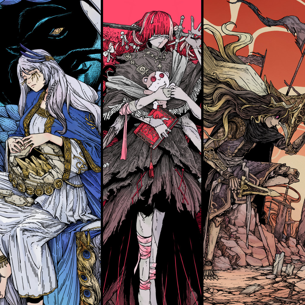 Slumbering princess Reine, Crazy Necromacer Ollie and Everlasting Knife Anya. Each holding powerful soul and might to endure the harsh world

GL on the fest for the girls and hololive team. be civil and kind to those attend.

#graveyART #anyatelier #reinessance #holoro #holoid