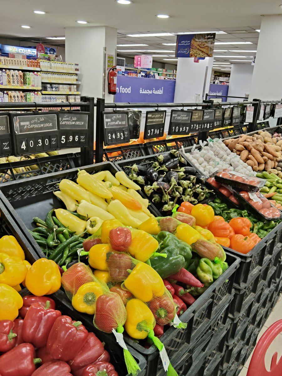 エジプトのCarrefour！ スペインでよくお買い物してたCarrefour