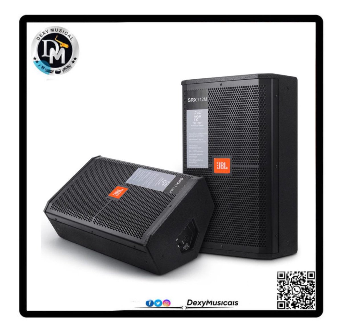 DexyMusicals's tweet image. Need powerful, clean sound for your events? 🔊

The JBL SRX712M delivers pro-level clarity and punch for churches, DJs, and live shows.

Available now in Lagos.
📲 08082288746

#JBLNigeria #PASystem #LagosEvents #ProAudio #DexyMusicals