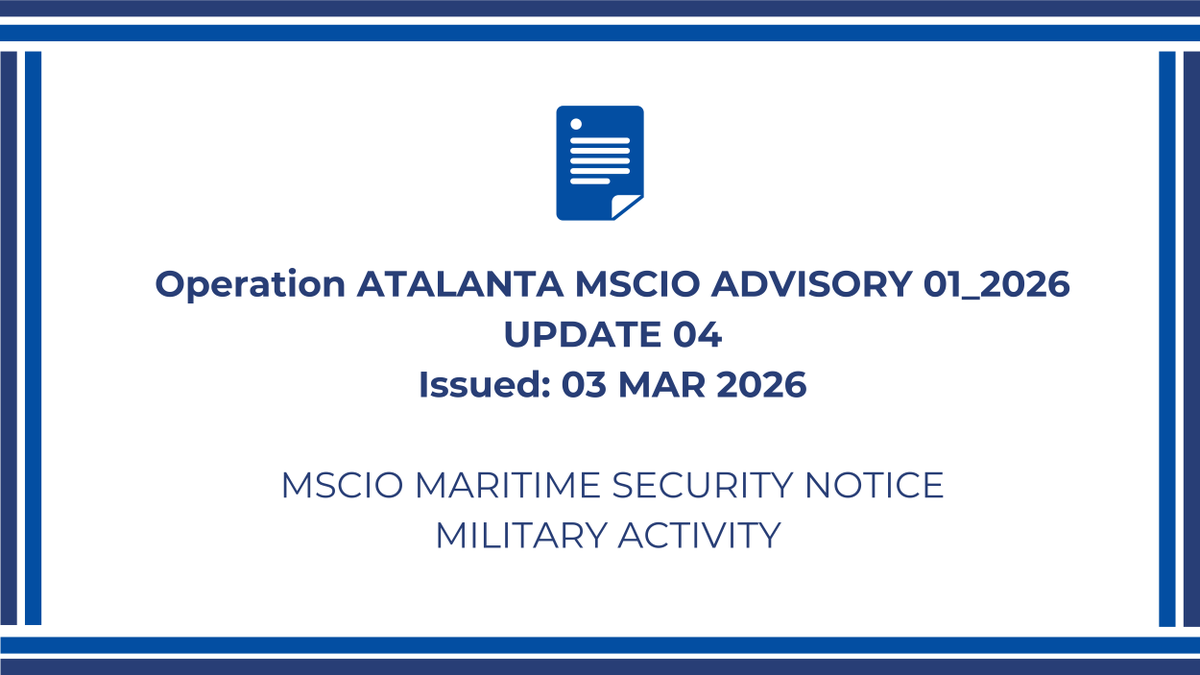 EUNAVFOR Operation ATALANTA tweet media