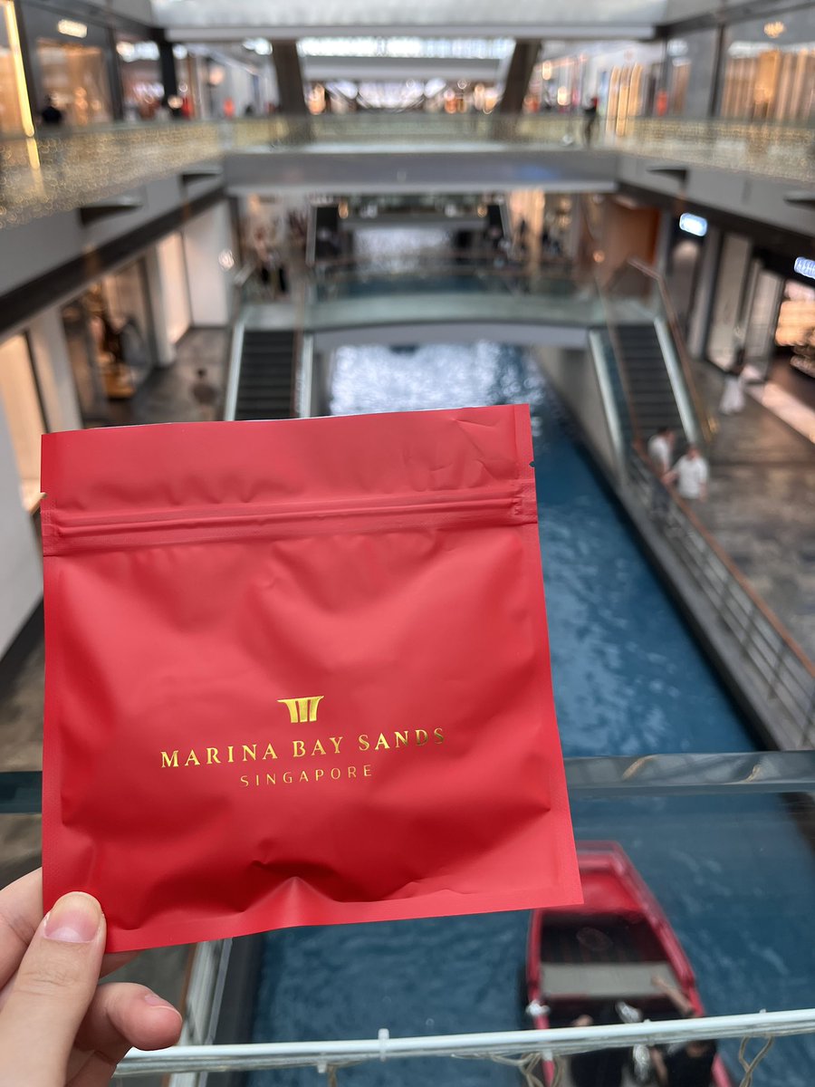 h_chie's tweet photo. マリーナベイサンズの旧正月限定のホースチャームが可愛い🥰背中のMBSロゴがお気に入り✨
はじめ日本人はもらえませんって言われてた焦ったけど無事ゲット😂 https://t.co/7sbAgEtrd4