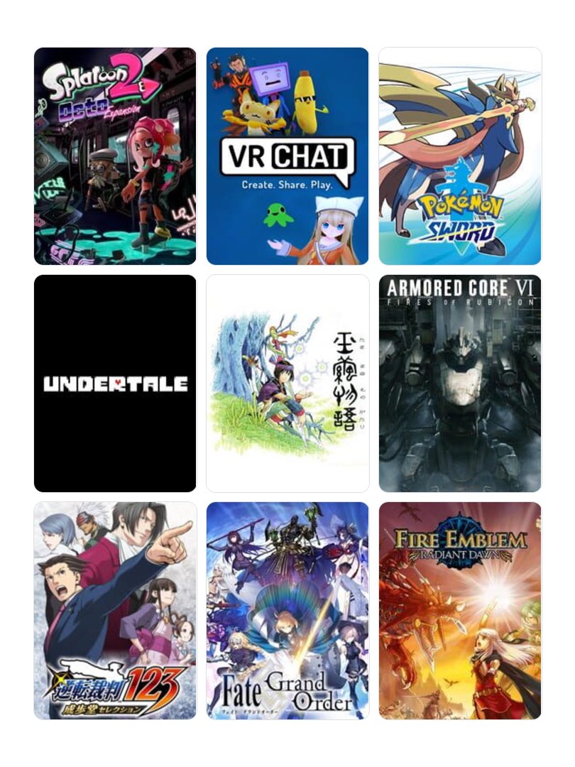 私を構成する9つのゲーム
#My9Games #私を構成する9つのゲーム
my9games.com/s/438838ea66f6…

これはソロゲーマー