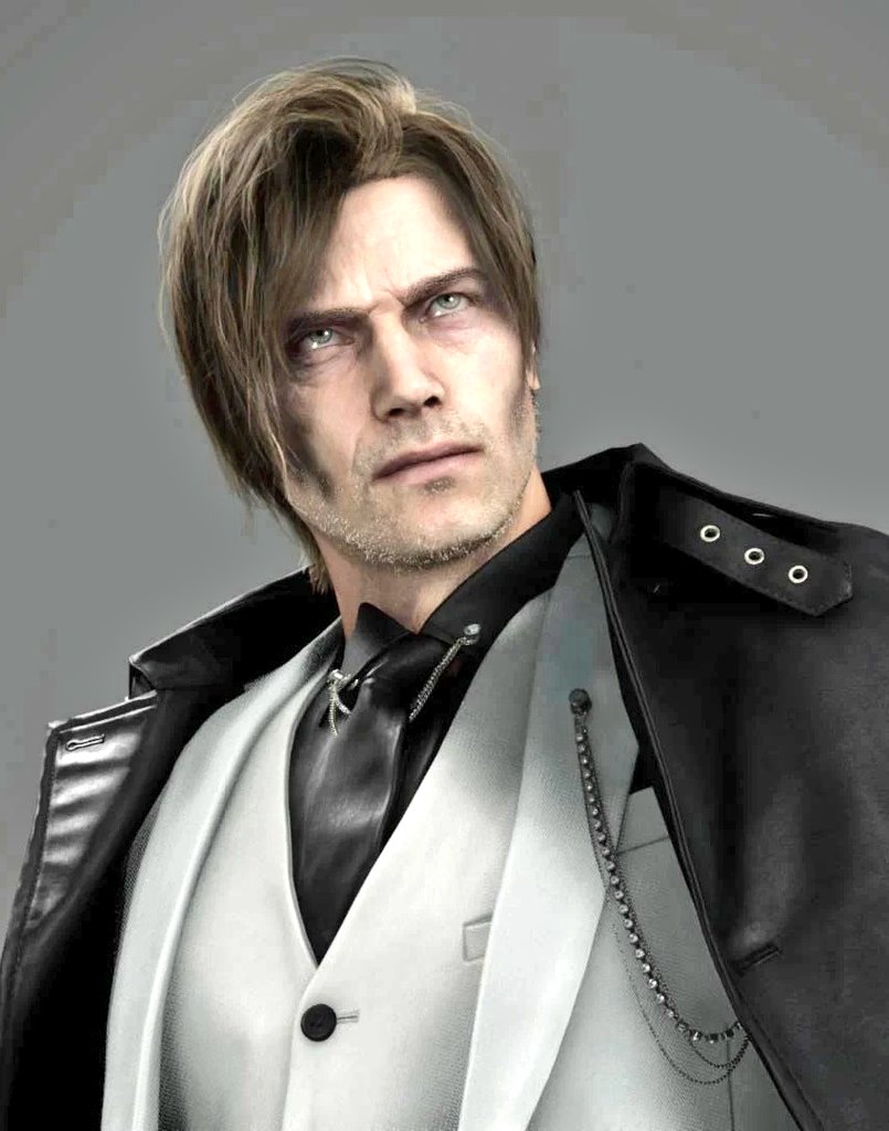 Scott06Strange's tweet photo. Goddamn he looks so fricking good suit . 🔥🔥🔥

#REBHFun #バイオレクイエム #ResidentEvilRequiem #バイオ9 #RE9 https://t.co/t1cLPH3FRz