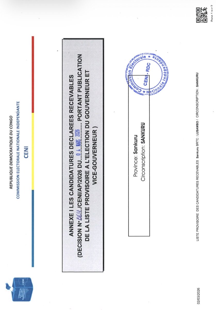Ceni-RDC tweet media