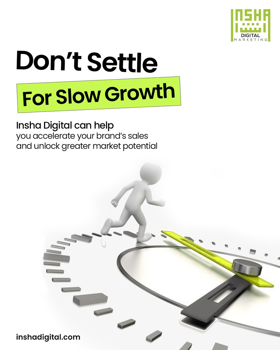 insha_digital's tweet photo. Slow growth is expensive.
It costs you attention, opportunities, and market share.
At Insha Digital, we build marketing systems that accelerate visibility, leads, and sales.
Ready to move faster?
DM us and let’s scale your brand.

#InshaDigital
#ScaleYourBusiness
#DigitalGrowth https://t.co/WeBpMH3Cw6