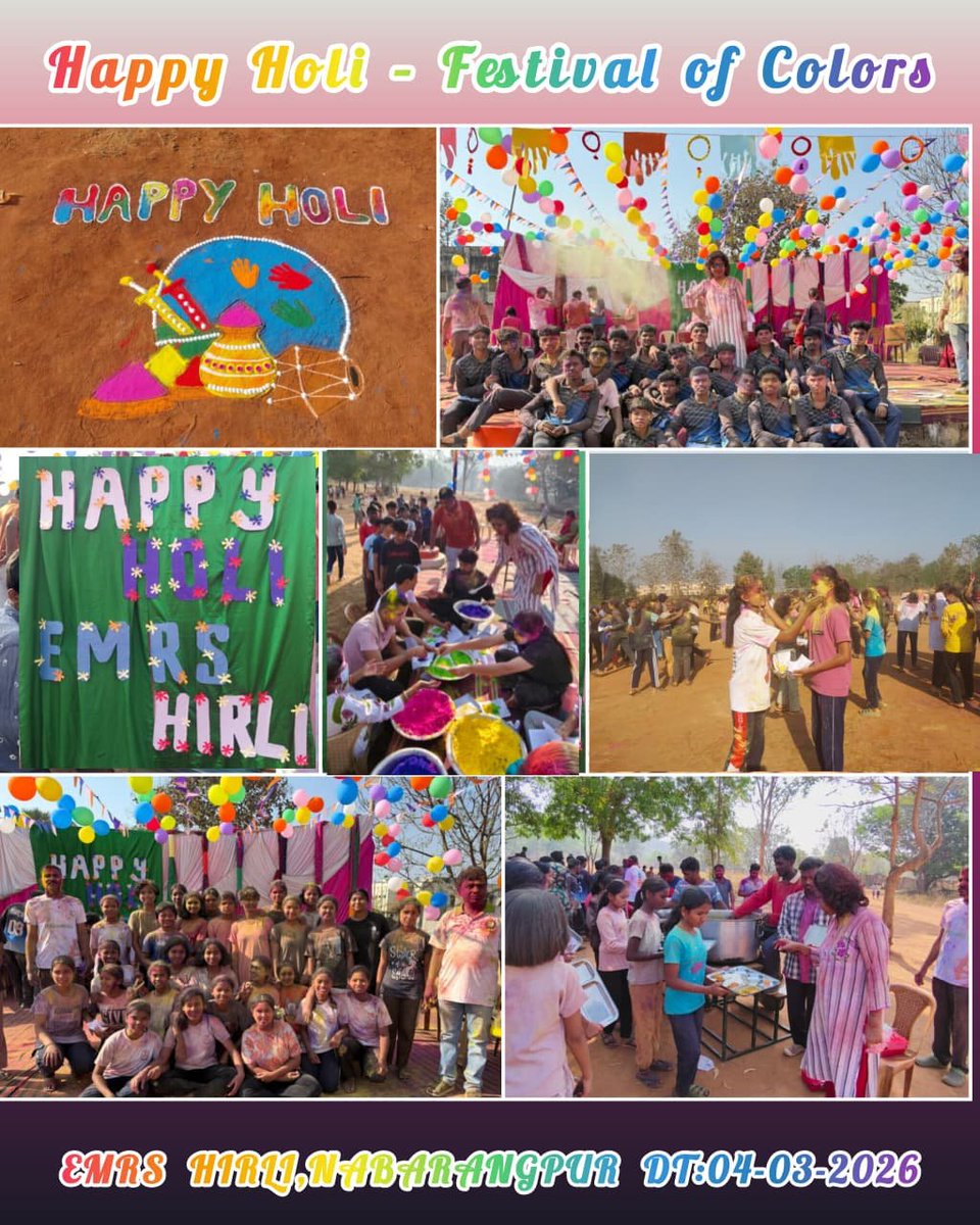 Holi Celebration. 
<a href="/NESTSHQ/">National Education Society for Tribal Students</a>

<a href="/model_odisha/">Odisha Model Tribal Education Society (OMTES)</a>

<a href="/TribalAffairsIn/">Ministry of Tribal Affairs, Govt. of India</a>

<a href="/DMnabarangpur/">Collectorate Nabarangpur</a>