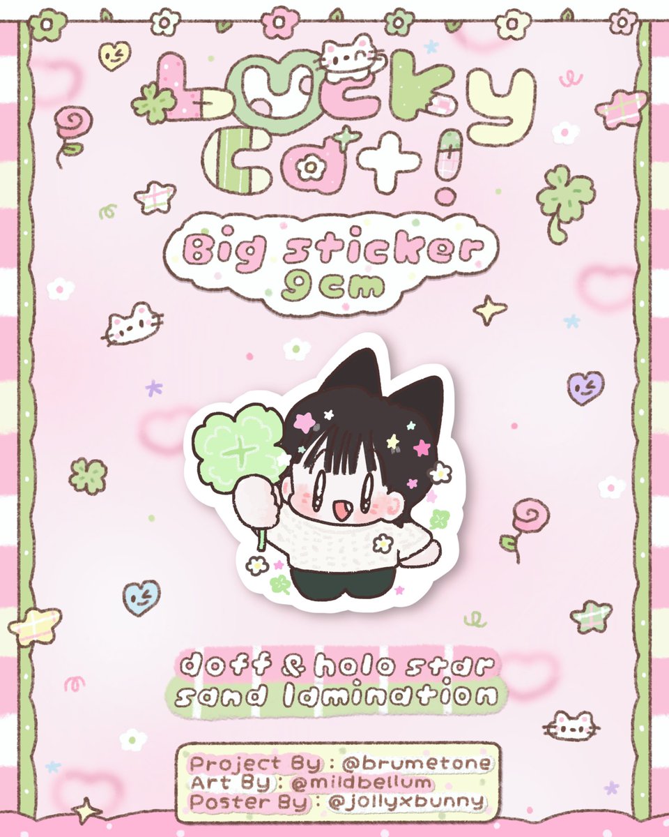 𝗽𝗹𝘀 𝗸𝗶𝗻𝗱𝗹𝘆 𝗿𝘁  

𝓛ucky 𝓒at ݁ ˖𓂃.☘︎ ݁˖
giveaway for 런프♡ ─ #HappyRenjunDay 
°˖➴ by <a href="/brumetone/">🍨</a> 

⋆  2 big stickers, (p.s it bring u luck !)
⋆  CGV, Grand Indonesia ━ 28/03
⋆ say hi &amp; show ur RJ merch 💛