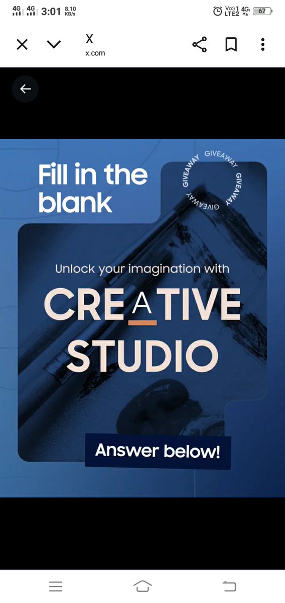 Jayesh877's tweet image. Creative Studio
#GalaxyGiveaways #GalaxyS26 Ultra