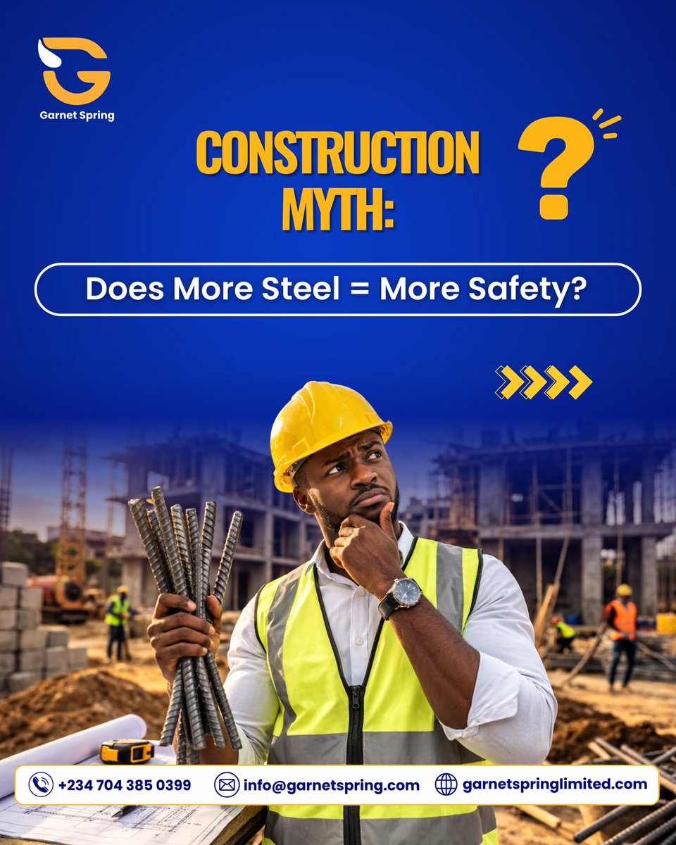 GarnetSpringltd's tweet photo. Everybody thinks adding more steel automatically makes a building stronger.

Does it really??

⬇️⬇️ https://t.co/6jRKQvbrny