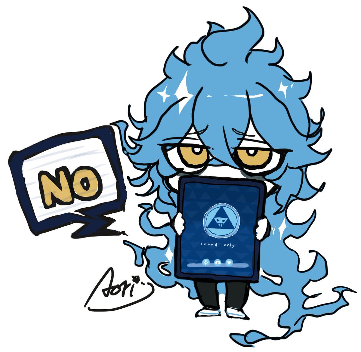 「」|あおりのイラスト