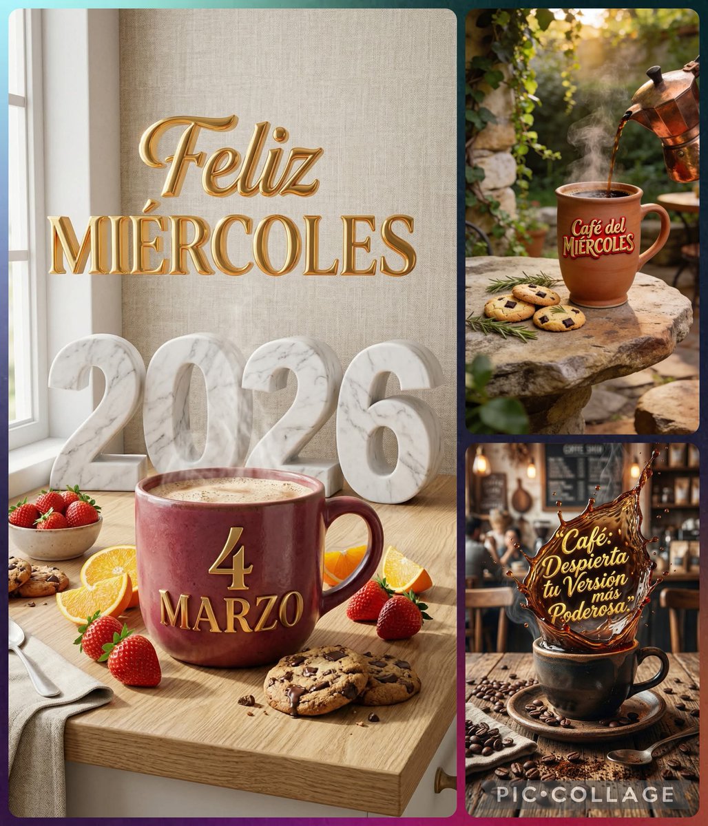 Buenos dias
Feliz Miercoles