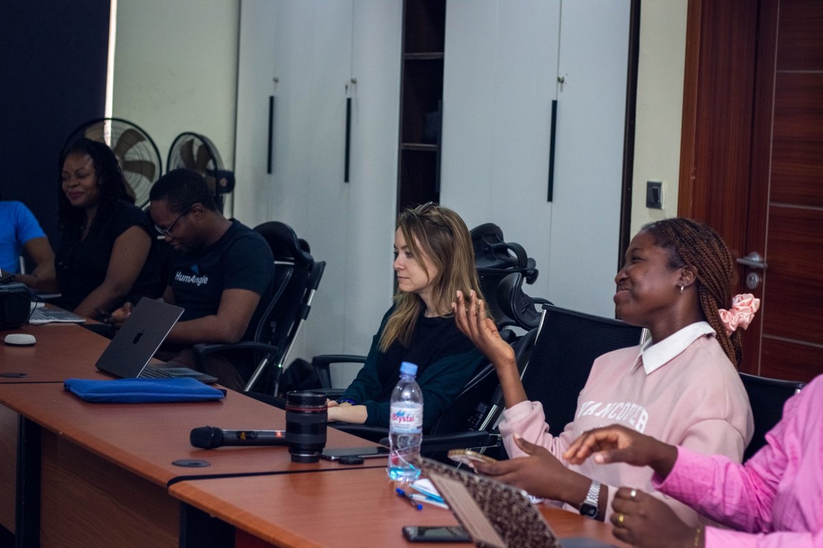 It's day three of #HumAngleAt6!  

Today, the team is seated with <a href="/sallyhayd/">Sally Hayden</a> to discuss investigative processes on a national and global stage and what we can incorporate and enhance in-house.

Stay with us for more updates!