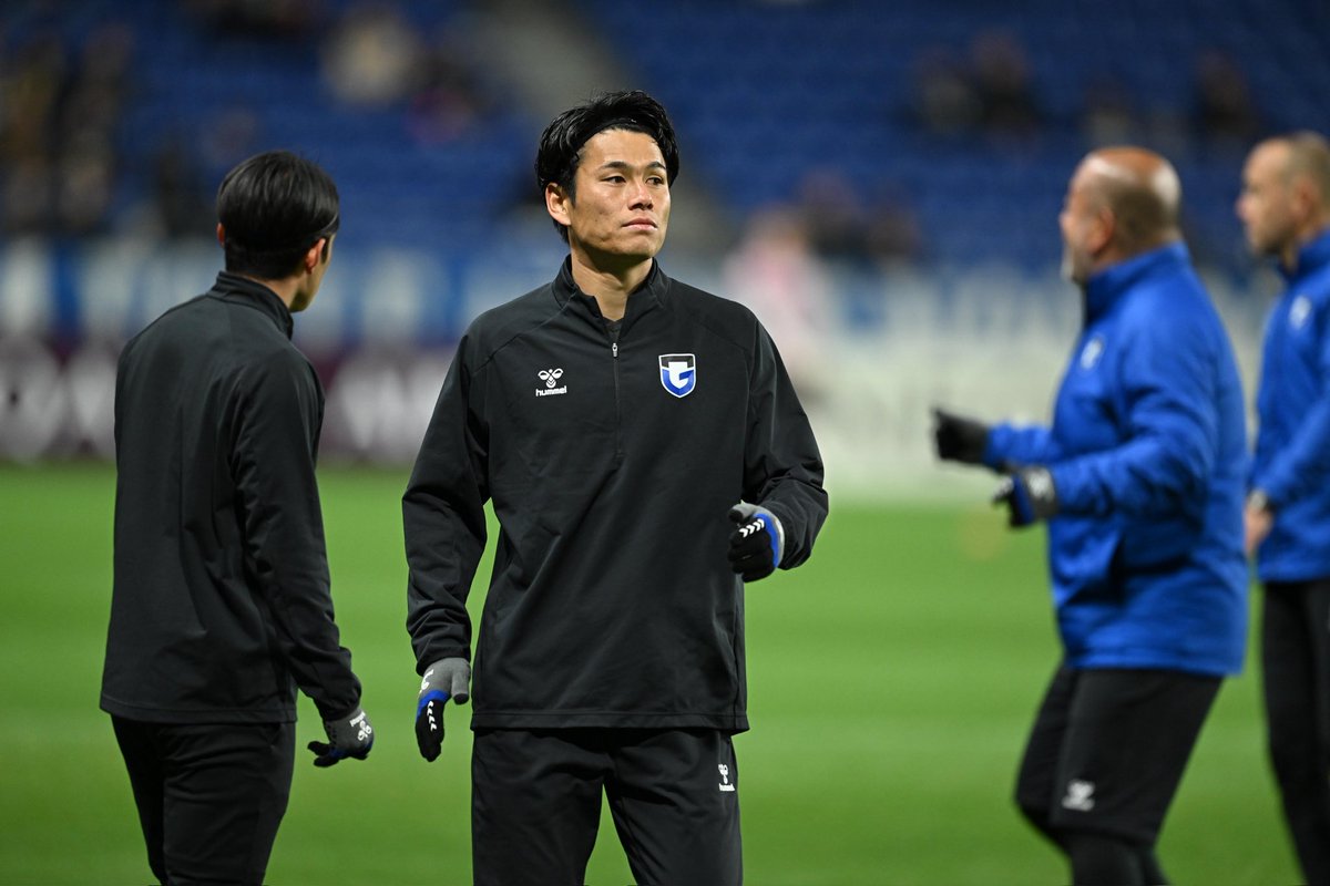 Warming up！ #ACL2 #ガンバ大阪 #GAMBAOSAKA