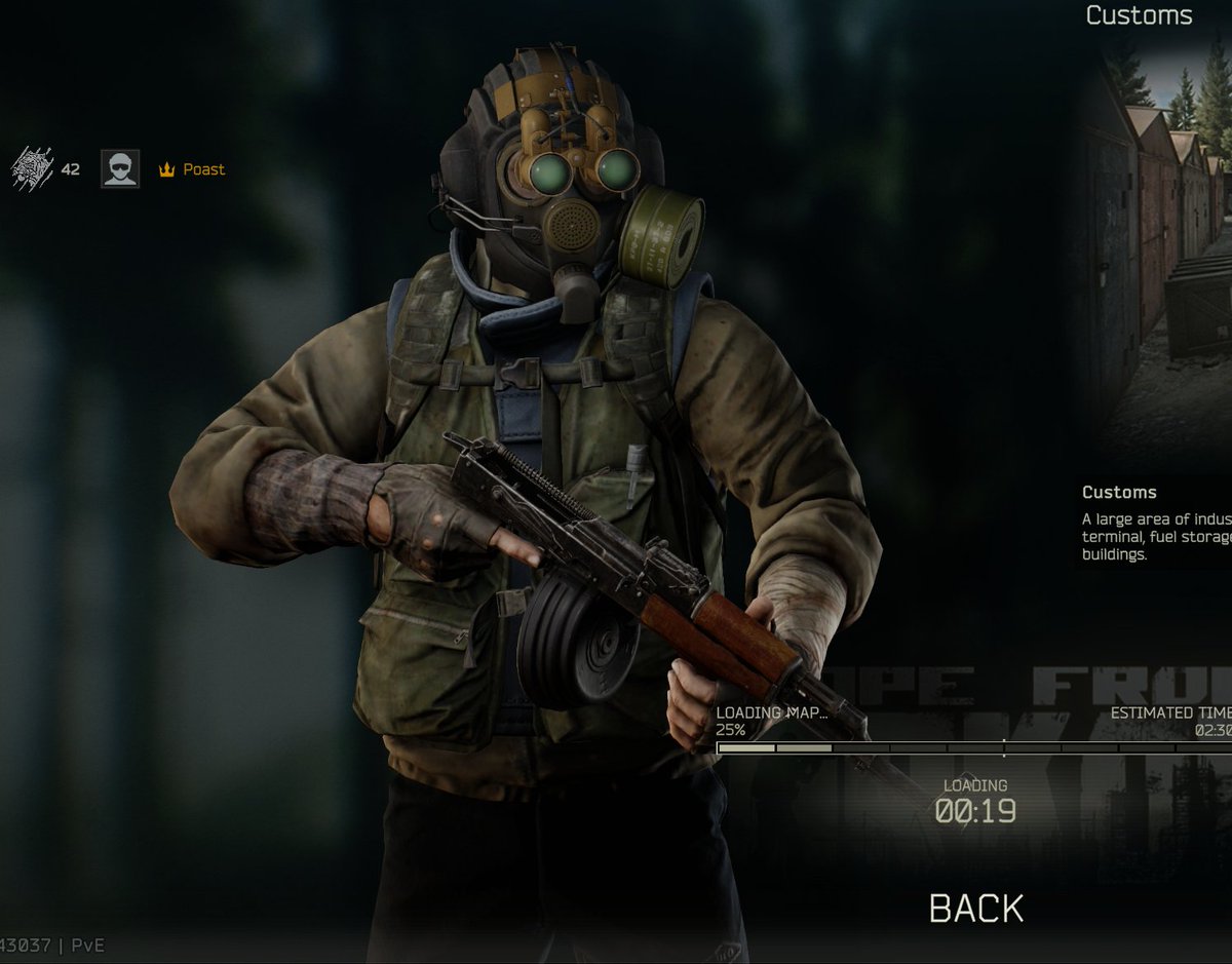 these scav loadouts are scaring me - fence is setting me up to carry out a false flag operation or something