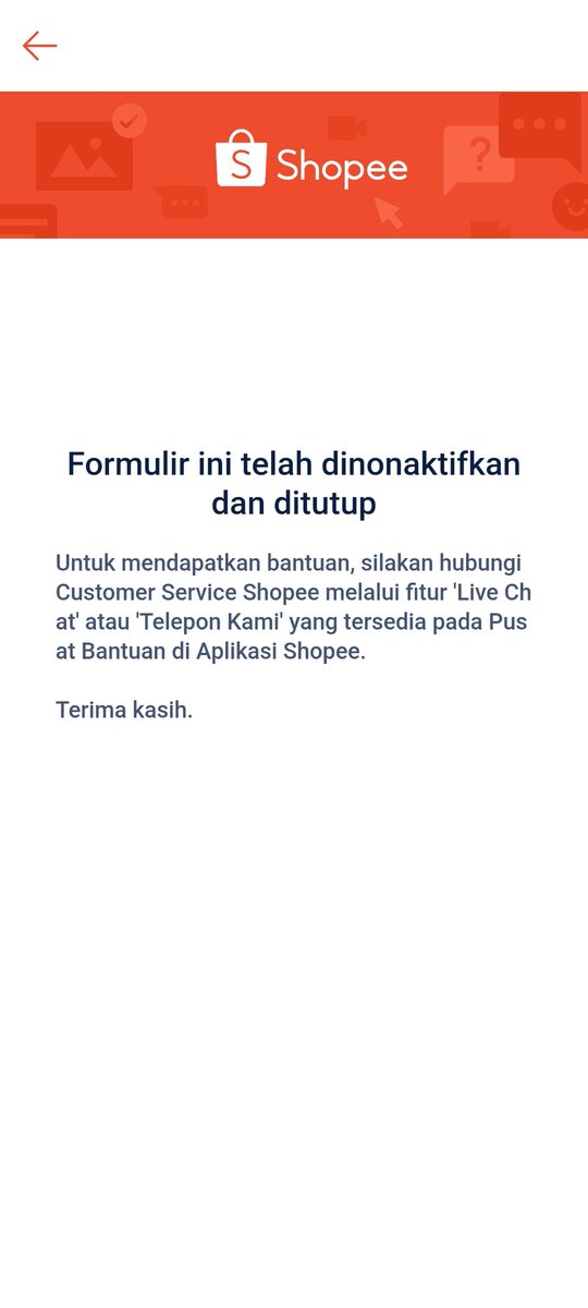 ftreciana's tweet photo. Sangat membantu emang csnya @ShopeeID https://t.co/1fDV4OJGHn