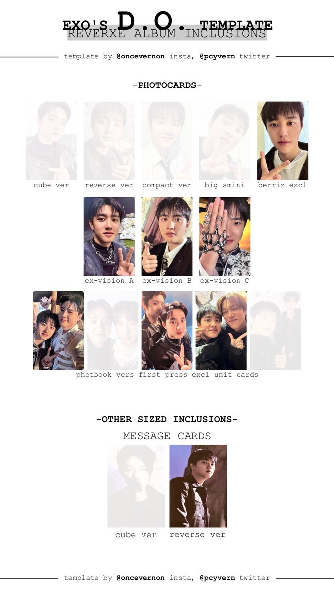 EXO エクソ REVERXE トレカ 交換 譲 1枚目 画像 スホ セフン 求 2枚目