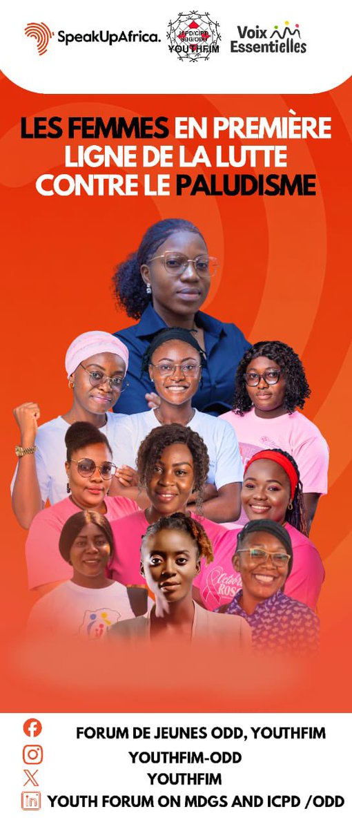 Youthfim's tweet photo. Faire progresser le leadership des femmes dans le domaine de la #Santé en Afrique : Des engagements à l’action. 

Avec @SpeakUpAfrica1, nous sommes en route.🔥

#leadership #Plaidoyer #VoixEssentielles #Paludisme https://t.co/AU1UpCFvJP