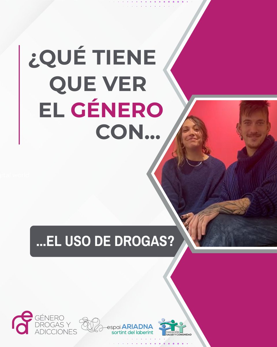 Red Género, Drogas y Adicciones tweet media
