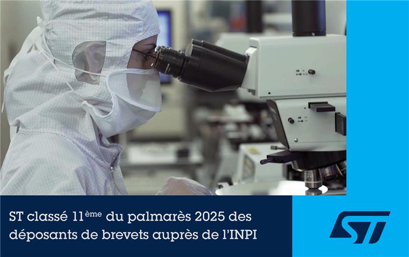 STMicroelectronics France tweet media