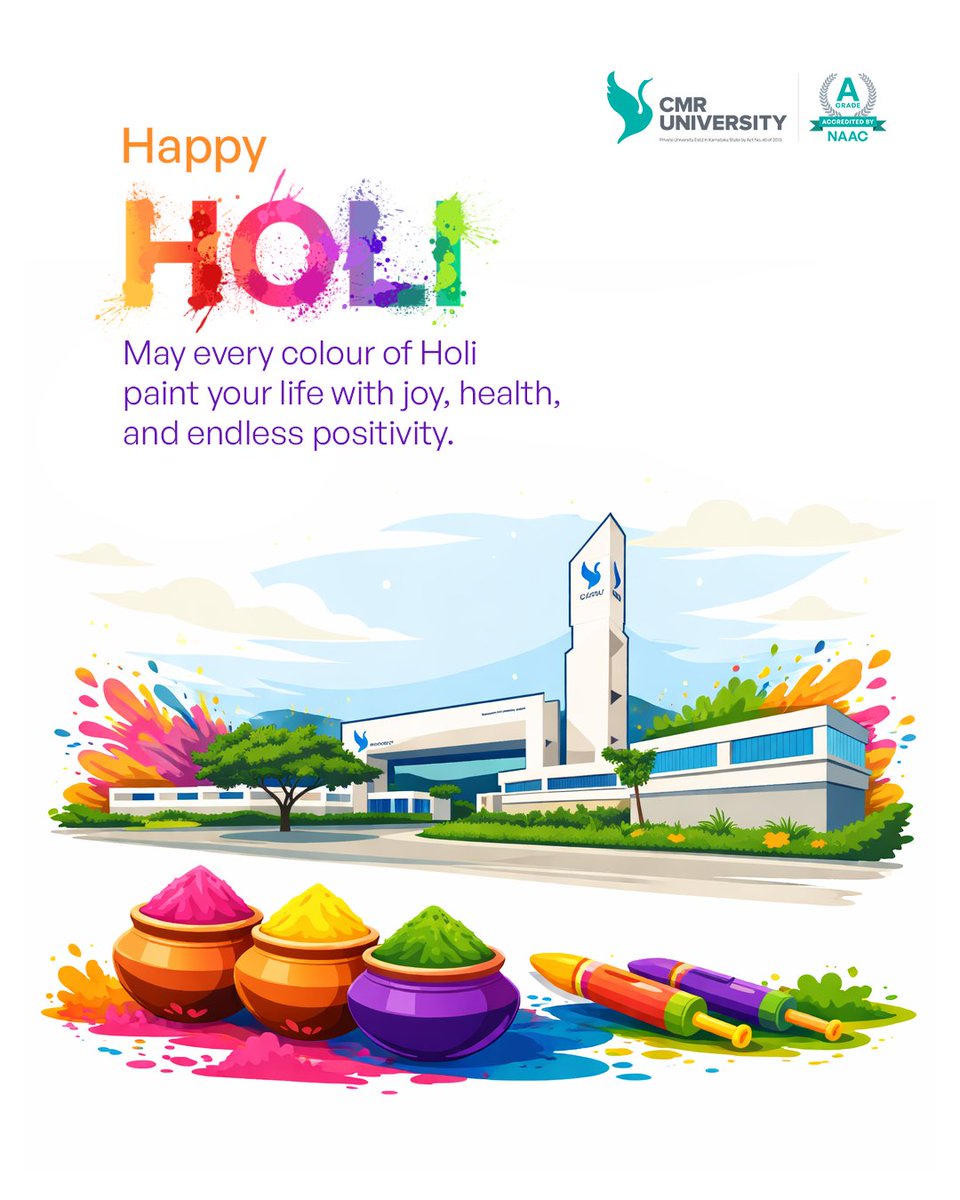 CMR University tweet media