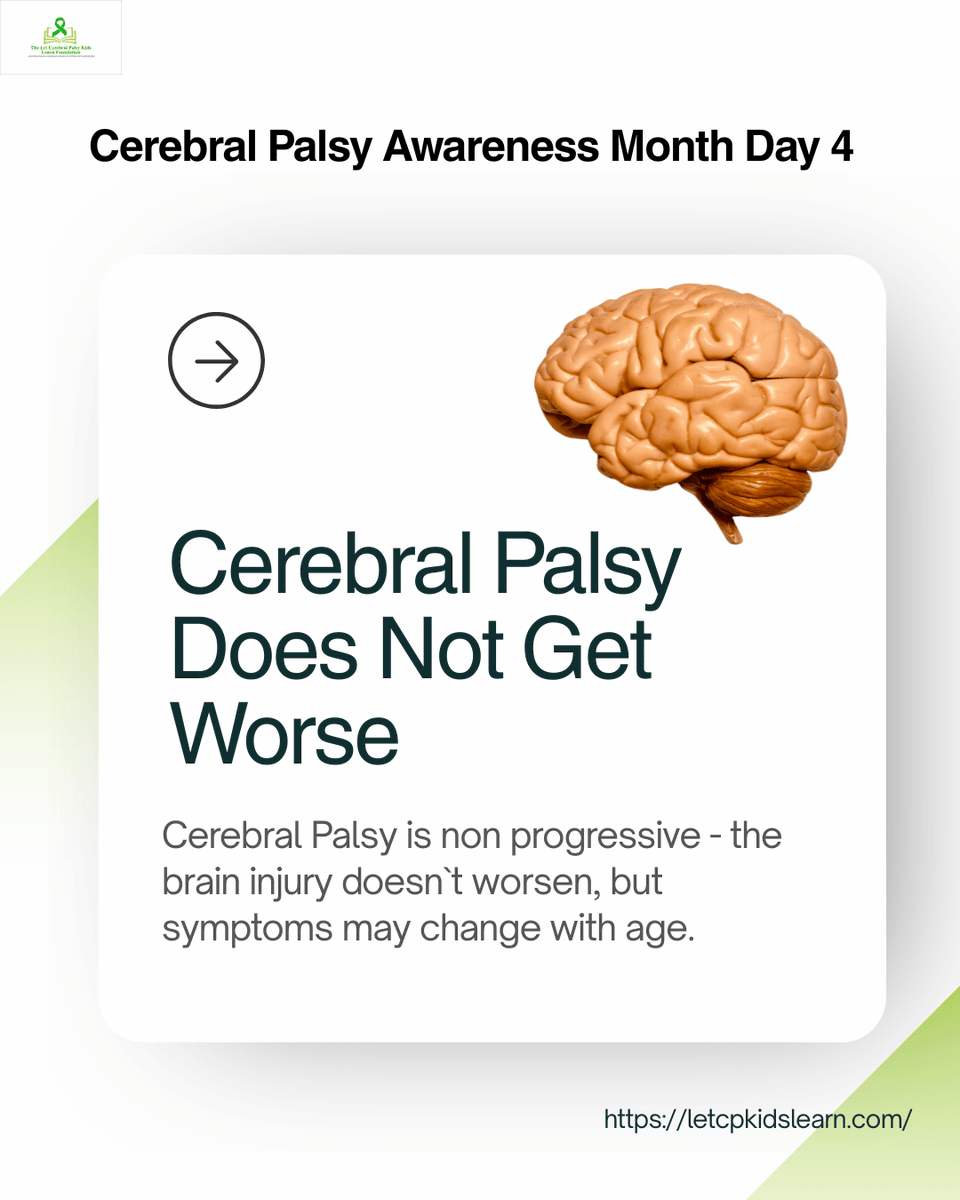 Letcpkidslearn's tweet photo. #CerebralPalsyAwarenessMonth 
#Day4
Many parents panic when they hear the diagnosis. Will it get worse?
This is why we emphasize early intervention and structured home support for the children.
The countdown to our Annual Symposium continues. Register via link in our bio. https://t.co/uEhVoBuB11