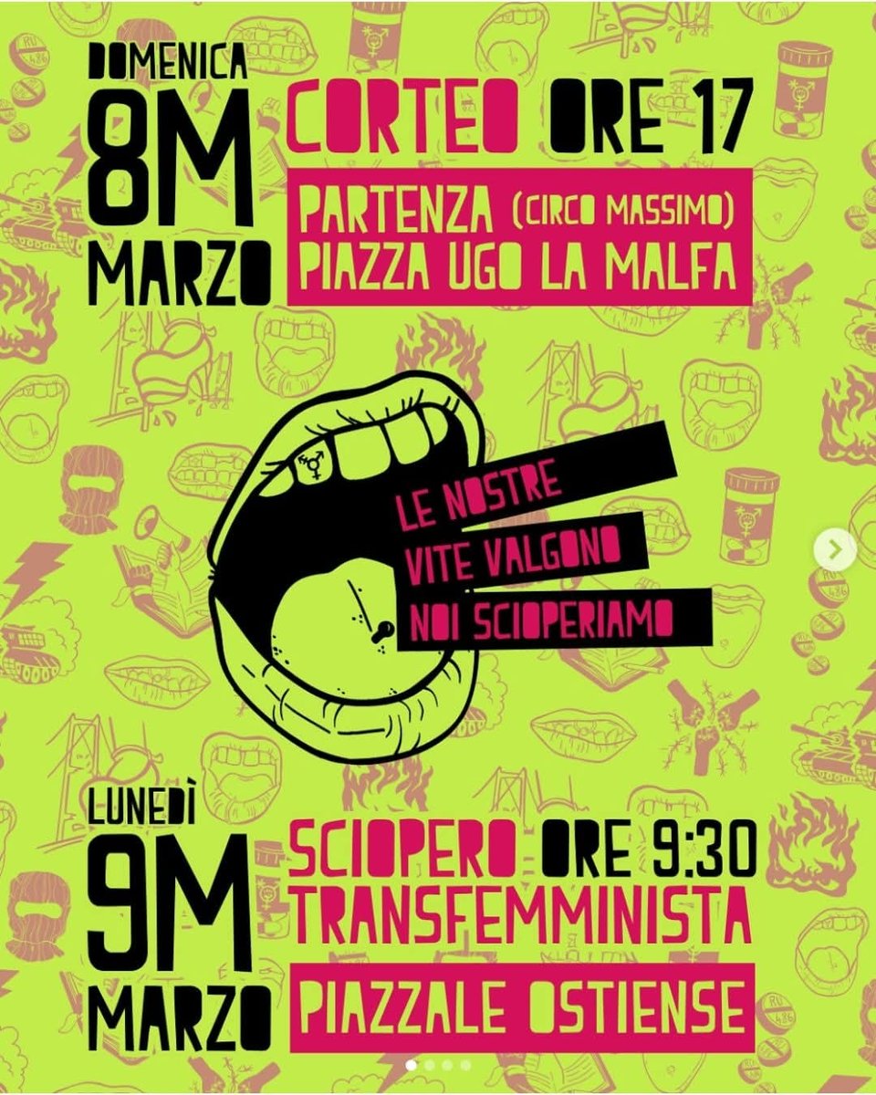 romattiva's tweet photo. #NUDM #8Marzo https://t.co/MYkiZAzmyx
