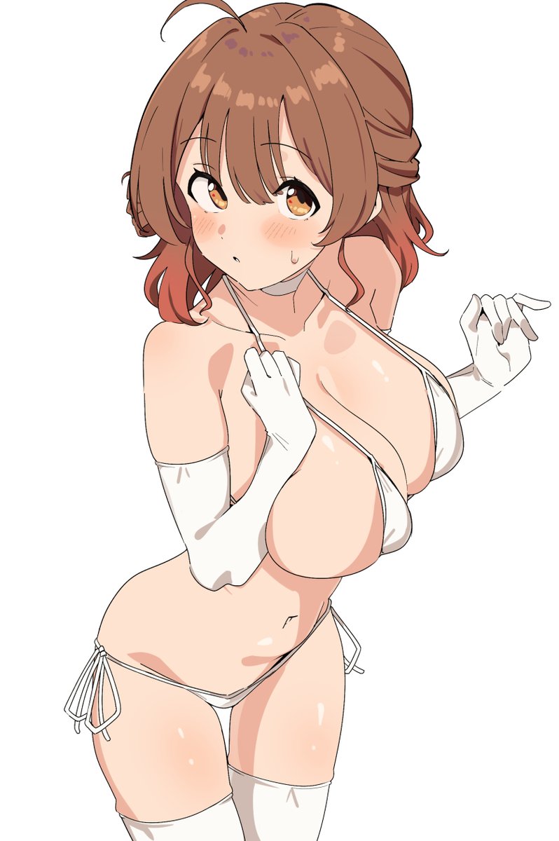 夜なべして描いた花梅佑芽さんです 