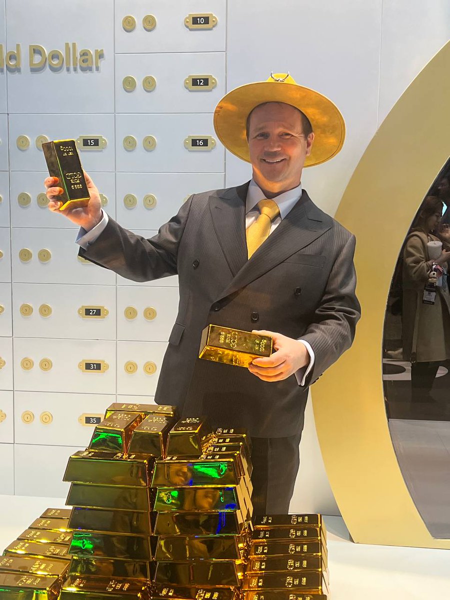 AlexisYellow's tweet photo. Every great era began with hard money. Gold defined the old world. Bitcoin will define the new. https://t.co/0N59jumWXR