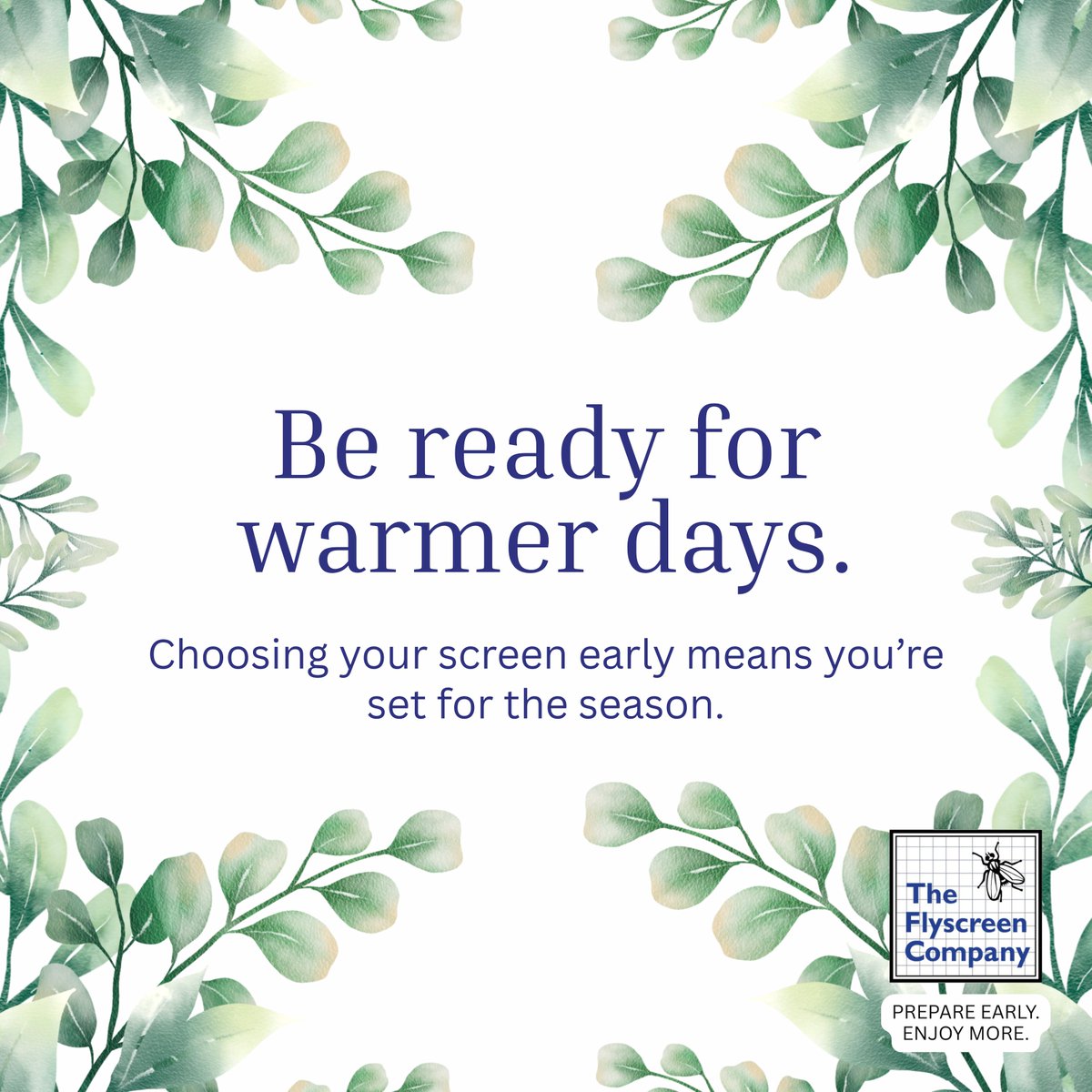 TheFlyscreenCo's tweet photo. Plan your flyscreen now and beat the spring rush. Early prep = more choice, smoother installs + instant fresh air. ☀️

#HomeComfort #BusinessReady https://t.co/AIx7CG4apk