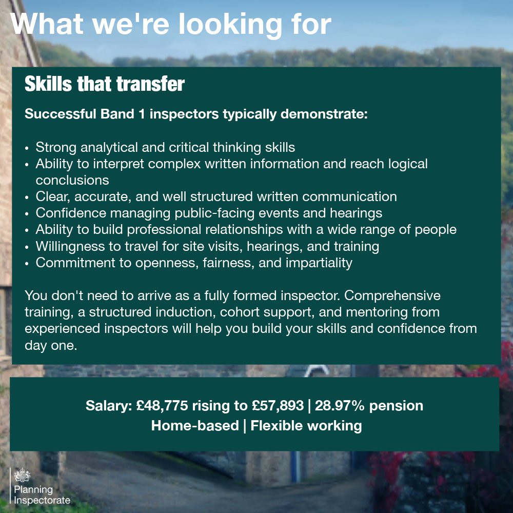 Planning Inspectorate tweet media