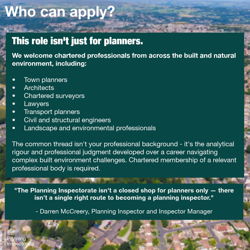 Planning Inspectorate tweet media