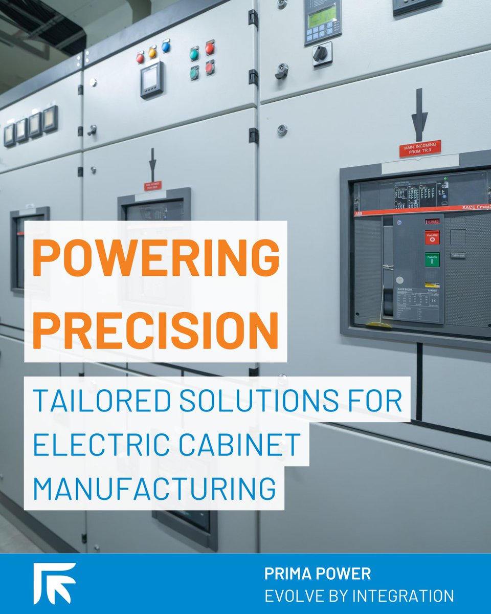 PrimaPowerIN's tweet photo. Did   you know that we deliver 𝗱𝗲𝗲𝗽   𝗲𝘅𝗽𝗲𝗿𝘁𝗶𝘀𝗲   

Read more:   https://t.co/jp1h9cG3XB
 
#primapower #evolvebyintegration #electric #cabinets #production   #manufacturing #innovation https://t.co/jEmxTXAFr9