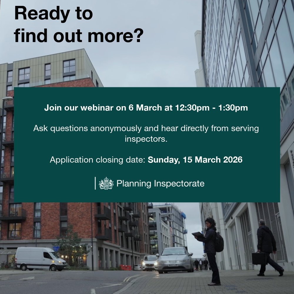Planning Inspectorate tweet media