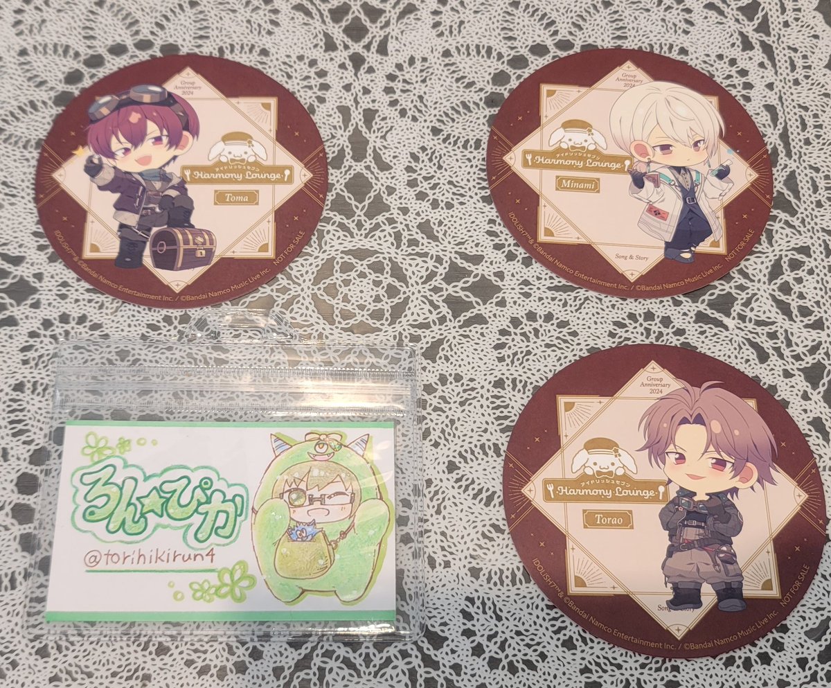 交換】アイドリッシュセブン アイナナ アニカフェ グループ記念日 2024