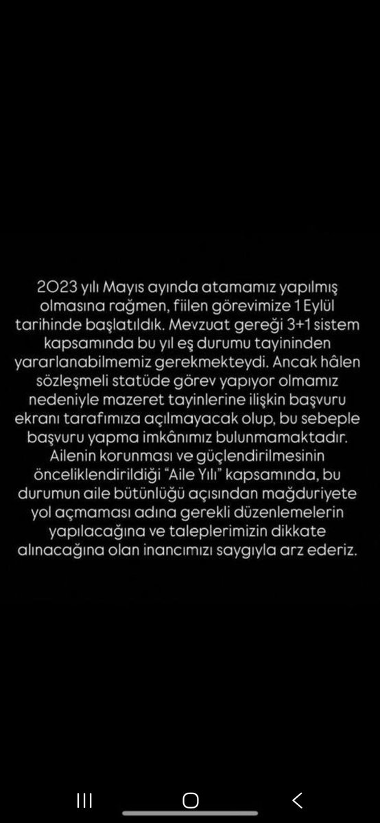 #2023EylülAtamasıAileBirliği