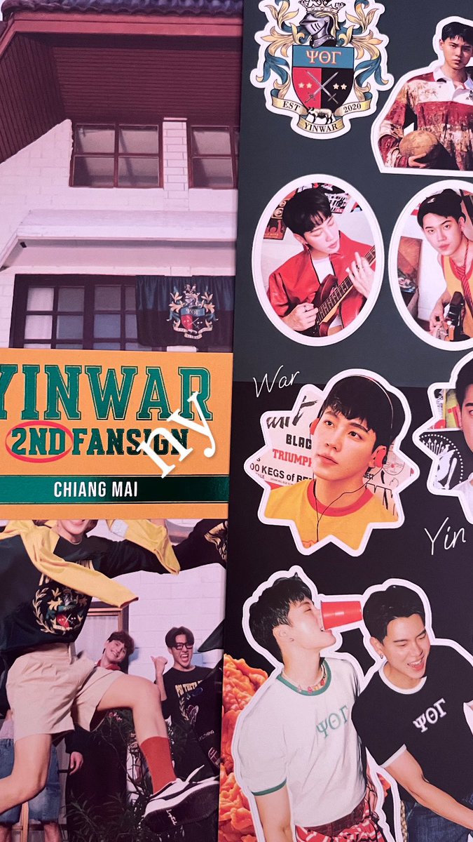 ขอบคุณที่รักกัน🙏🫶💕
รักอยู่เสมอตลอดมาเจ้า
แล้วปะกั๋นเน่อเจ้า
#YINWAR2NDFANSIGN