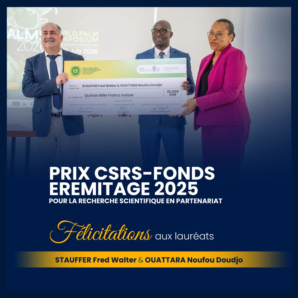 CSRS Côte d'Ivoire tweet media