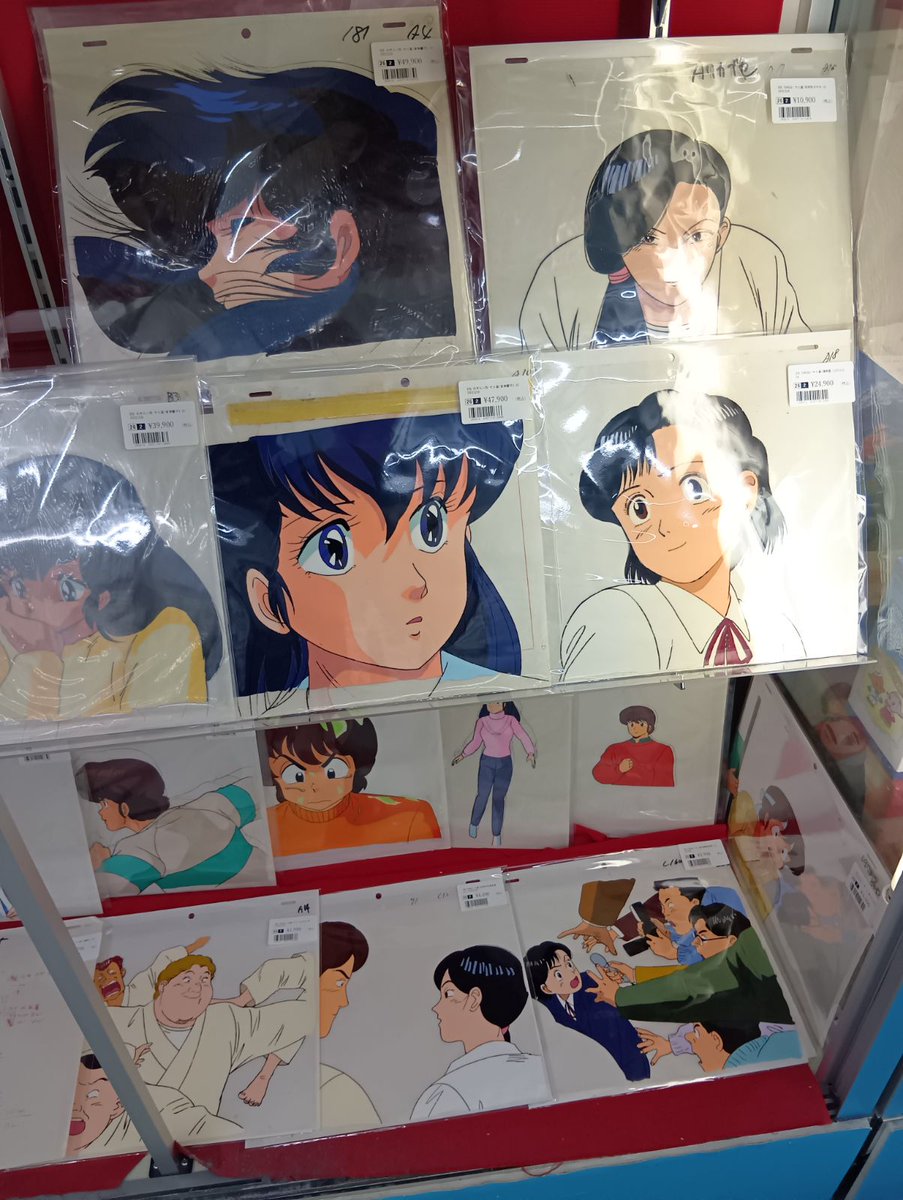 セル画特設コーナー】 「めぞん一刻」「YAWARA！」のセル画を揃えまし