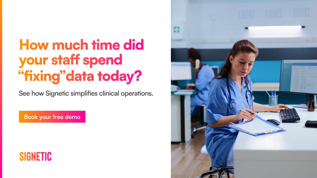 SigneticApp's tweet photo. In 2026, "fixing" data shouldn’t be a part of a clinician’s job description. 

Signetic closes that gap by standardizing your workflows and automating the "paperwork" of clinic and immunization data.

https://t.co/KW2DYams12 

#HealthTech #DigitalHealth #HealthcareInnovation https://t.co/1mNGmbPqUG