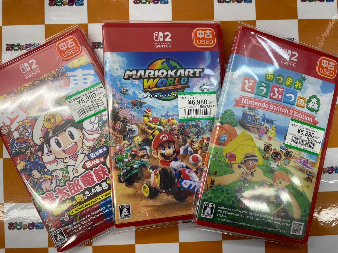 ✨商品情報✨ ＃Switch2 『マリオカート ワールド』 『あつまれ