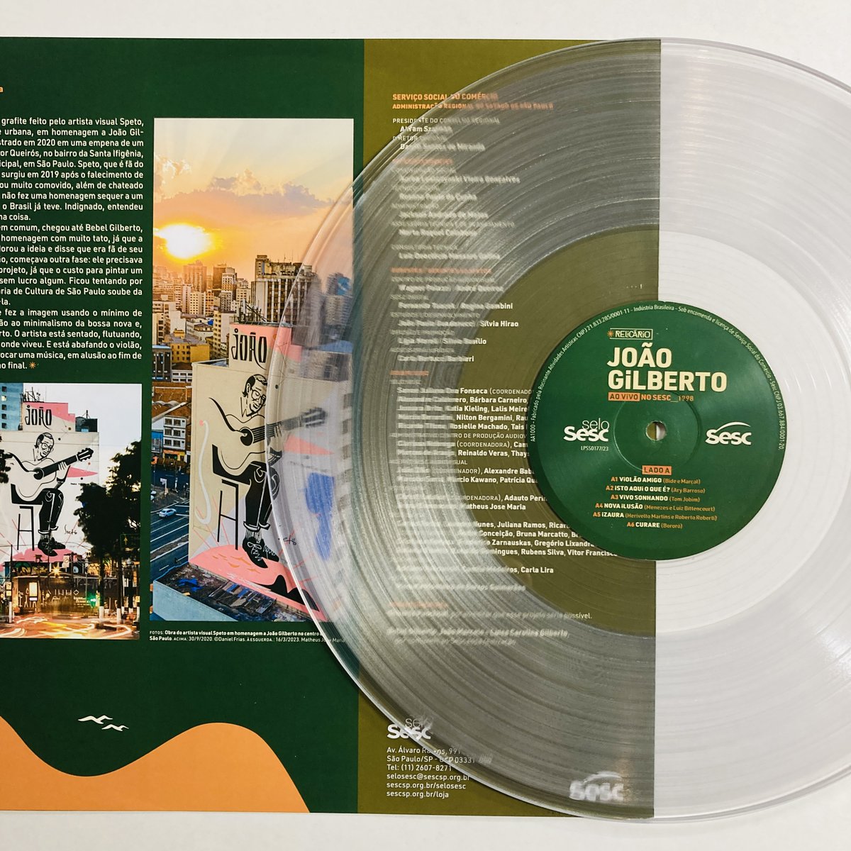 3月4日(水) 本日の新着レコード】ジョアン・ジルベルトの'98ライブ3枚