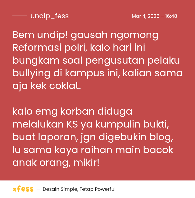 UNDIP MENFESS tweet media