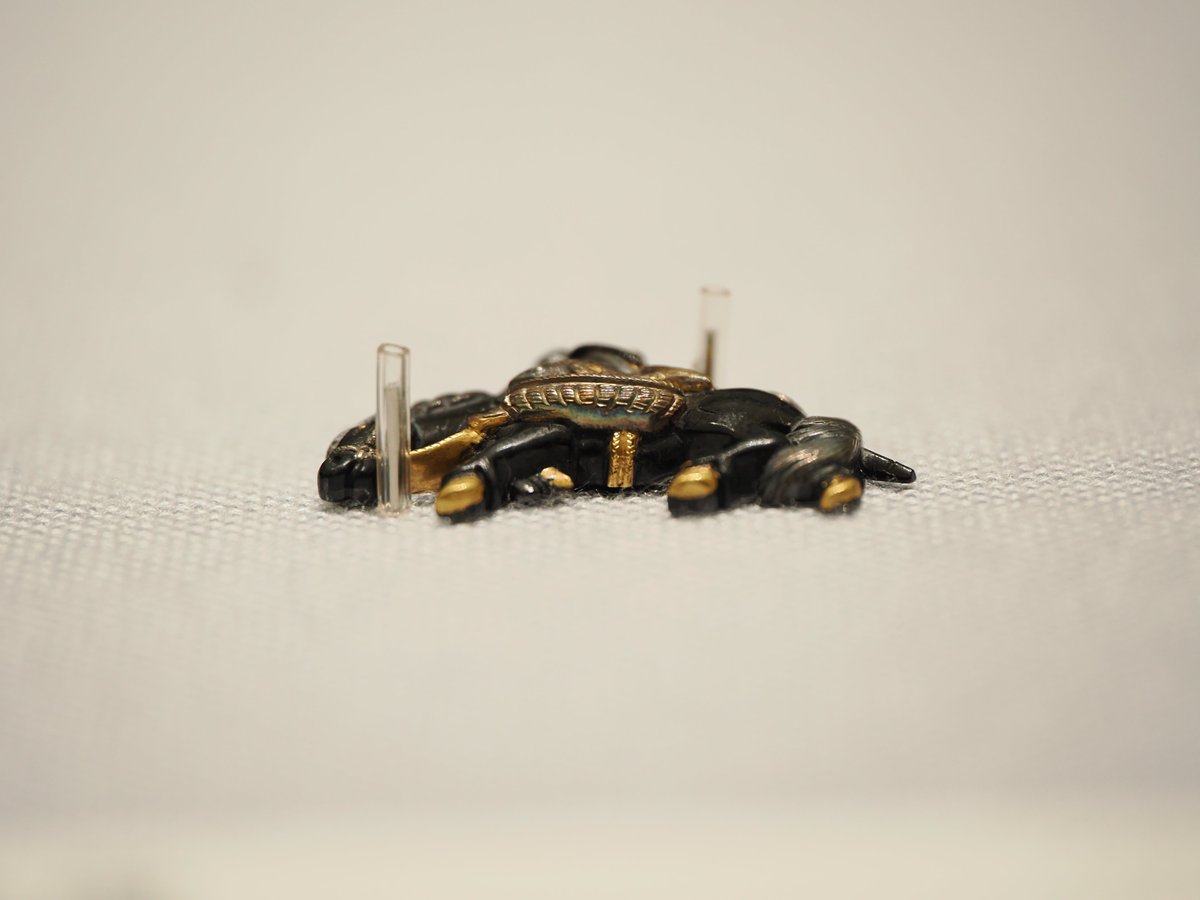 東京国立博物館の刀装具（2/7） 騎馬恵比寿大黒図目貫 山崎一賀（3