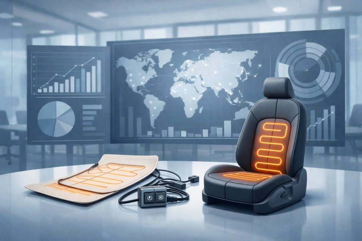 Automotive Seat Heater Market Size, Share Global Analysis Report, 2026-2034

consumer demand for enhanced in-cabin comfort features, increasing adoption in mid-range vehicles.

Read More at: fnfresearch.com/automotive-sea…